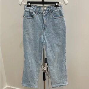 Abercrombie & Fitch Light Wash Straight Leg Jeans